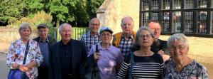 Hereward Club members on an Ely Guided Walk